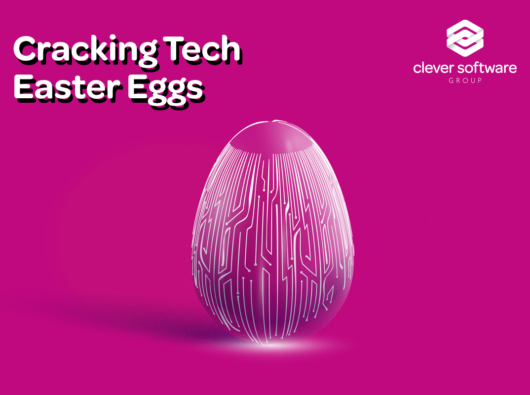 Illustration of Digital Easter Egg
